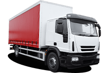 Car Hire Yeovil - 18 Tonne Curtain Side Truck - Truck hire Yeovil