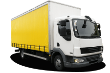 Car Hire Yeovil - 7.5 Tonne Curtain Side Truck - Truck hire Yeovil